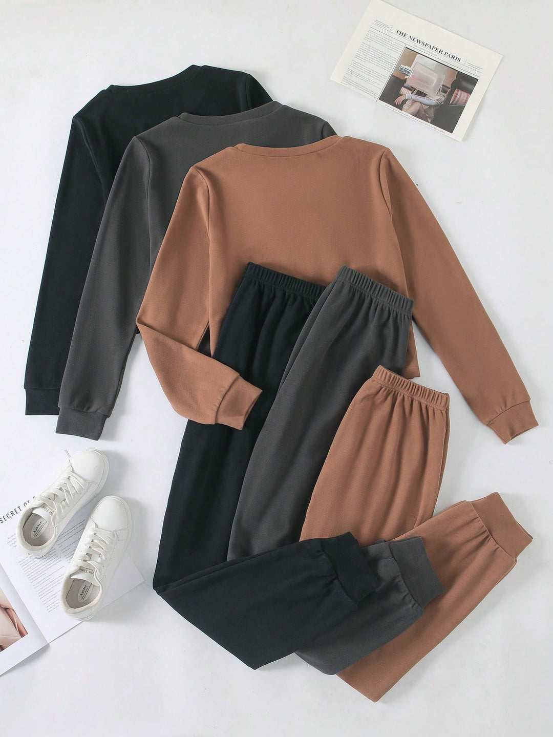 Set pijamale SHEIN, mix culori
