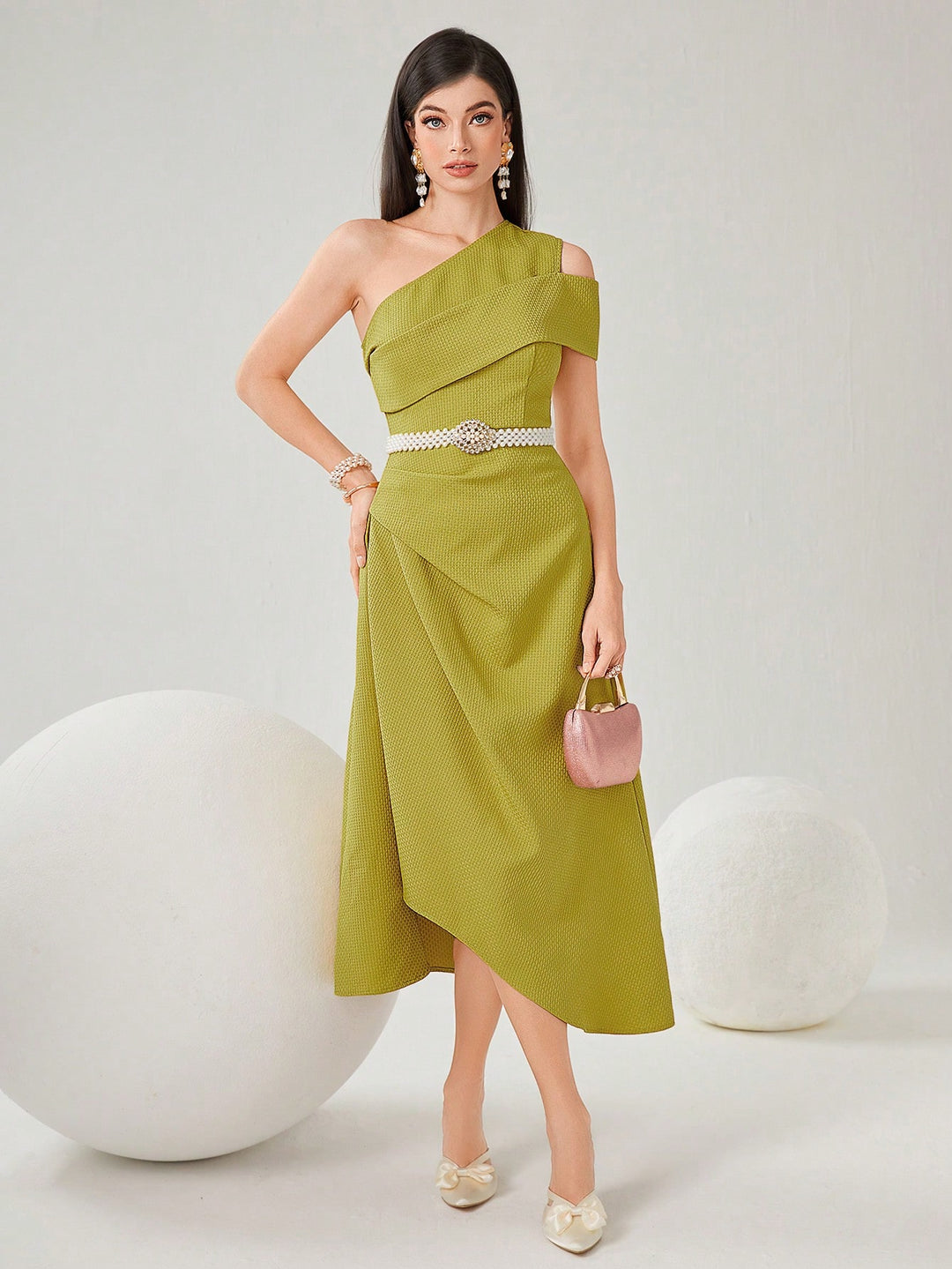 Rochie maxi SHEIN, galben