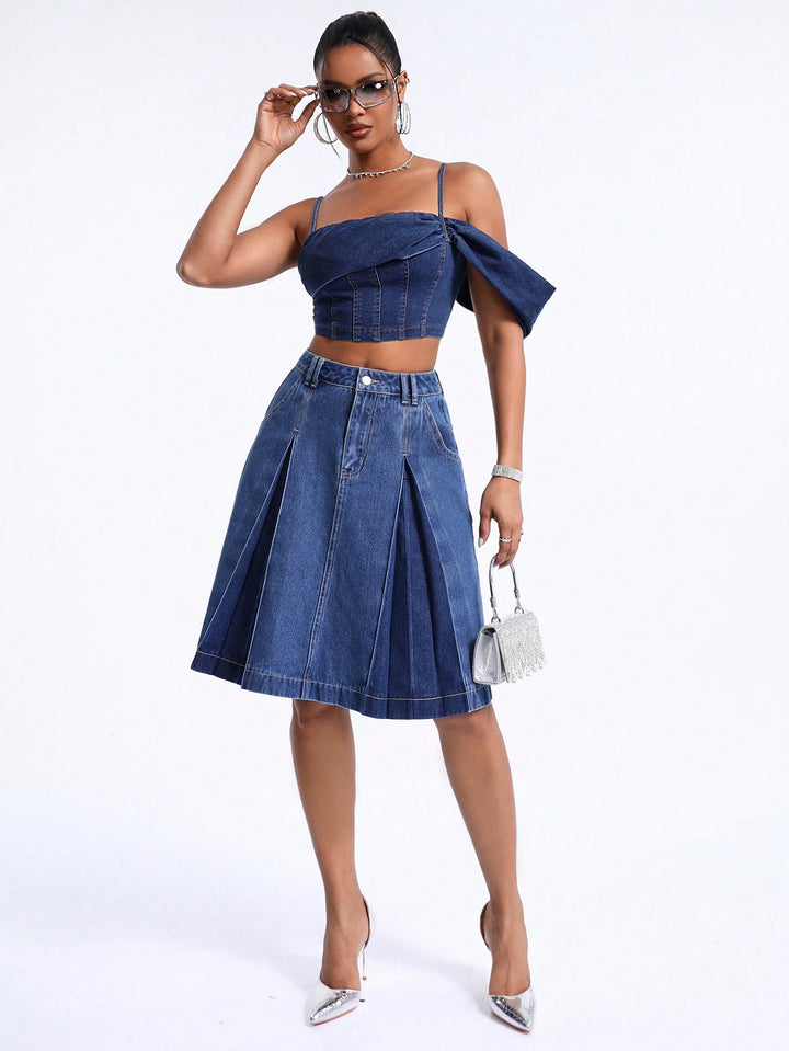 Top SHEIN, albastru