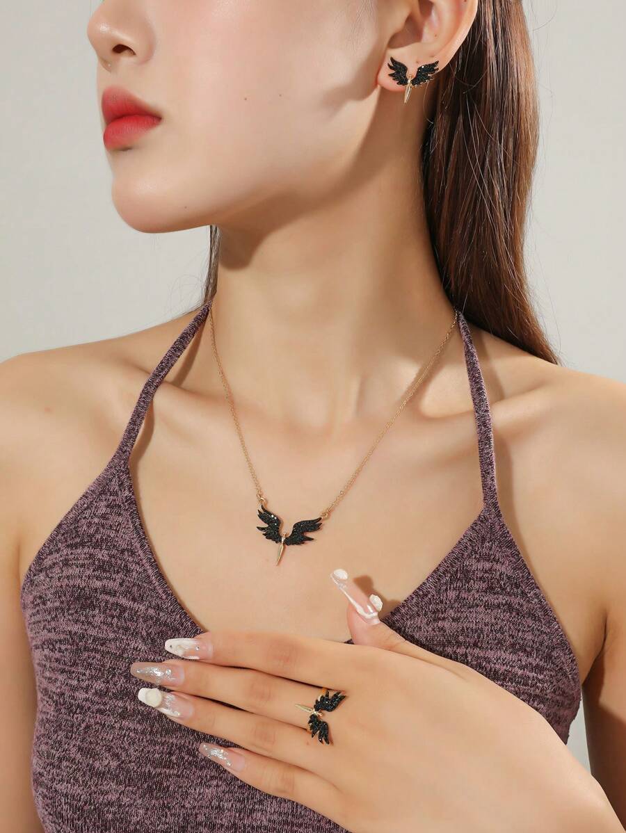 Set bijuterii SHEIN, auriu