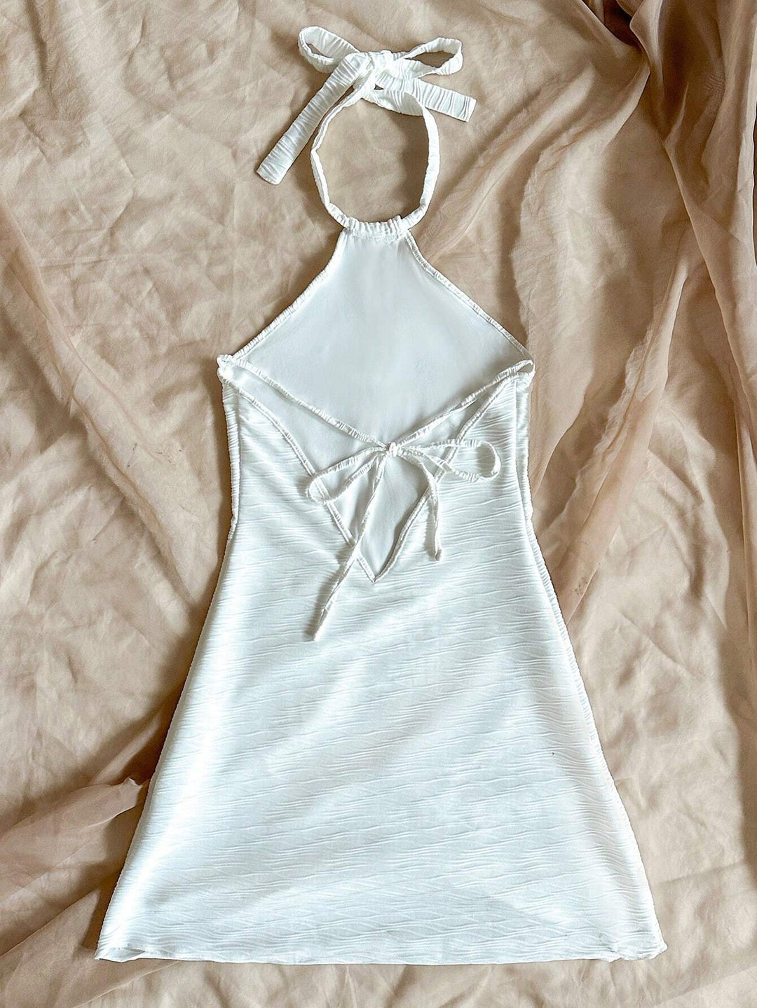 Rochie mini SHEIN, alb