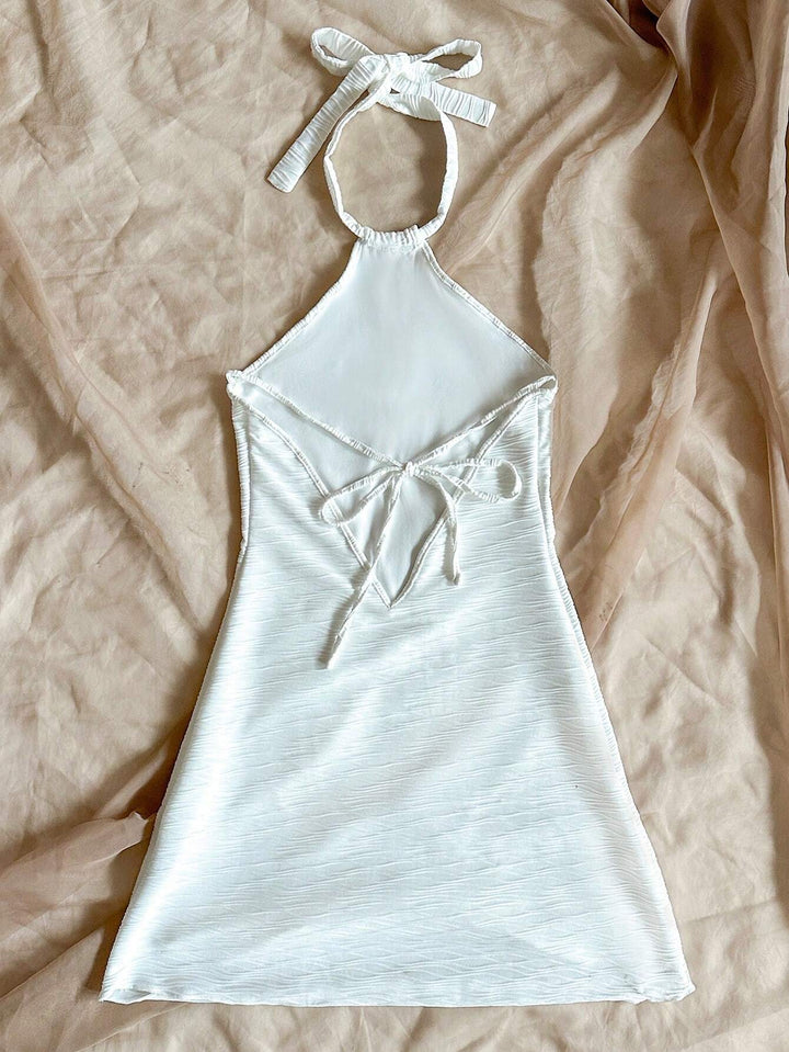 Rochie mini SHEIN, alb