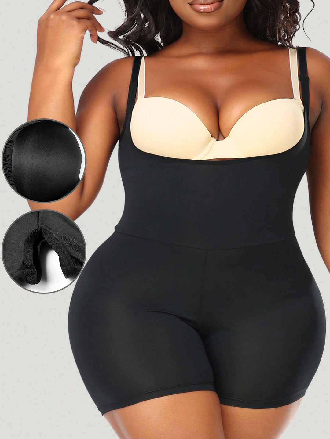 Body modelator SHEIN, negru