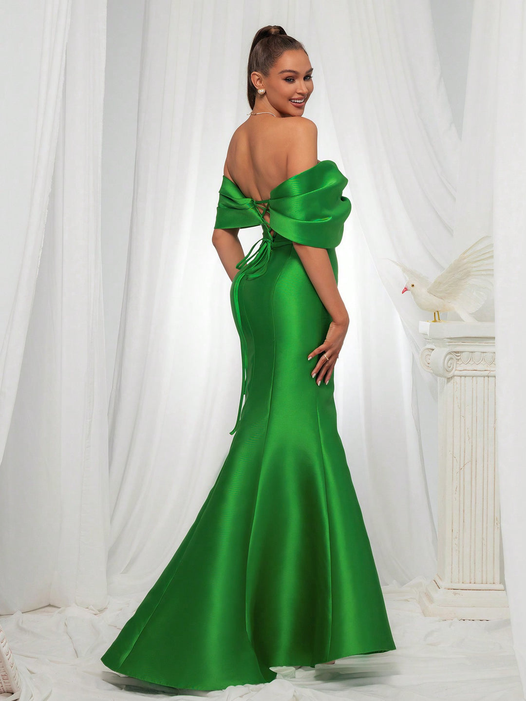Rochie SHEIN, verde