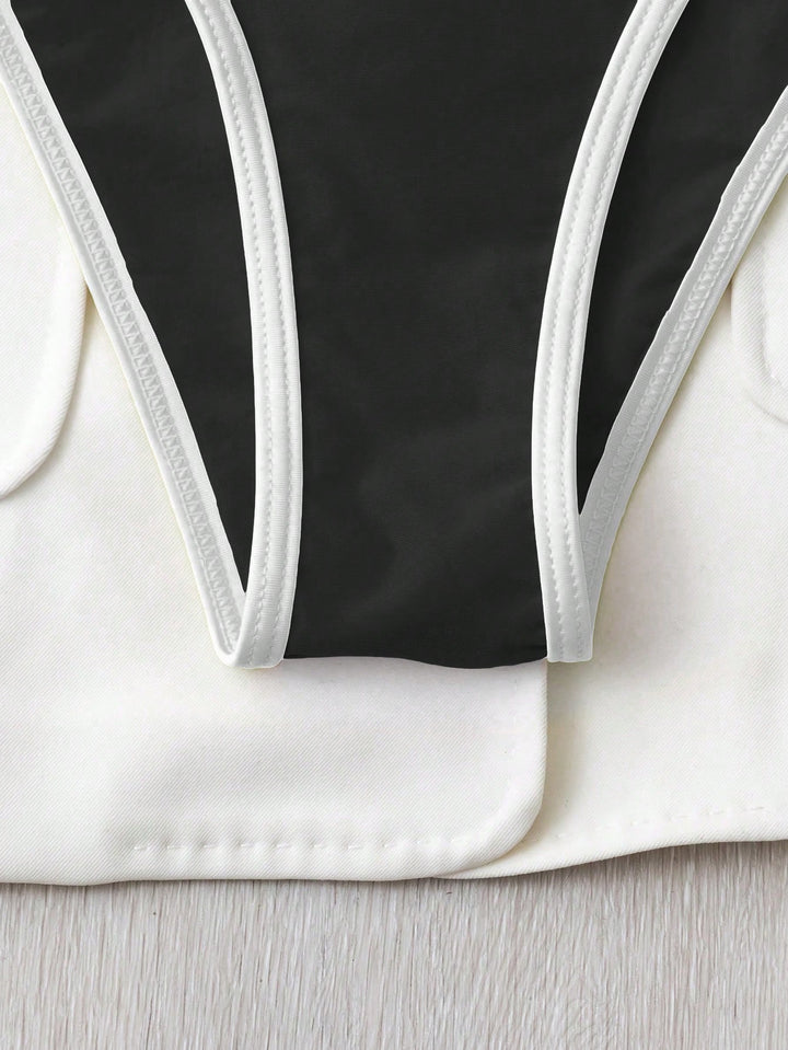 Set bikini SHEIN, negru
