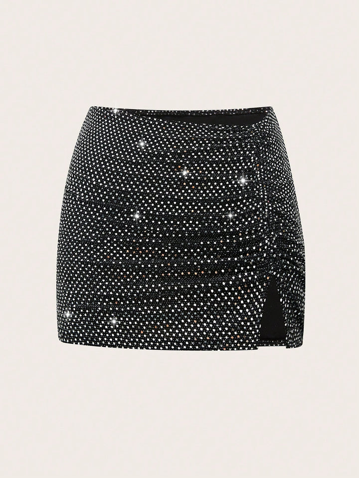 Fustă mini SHEIN, negru