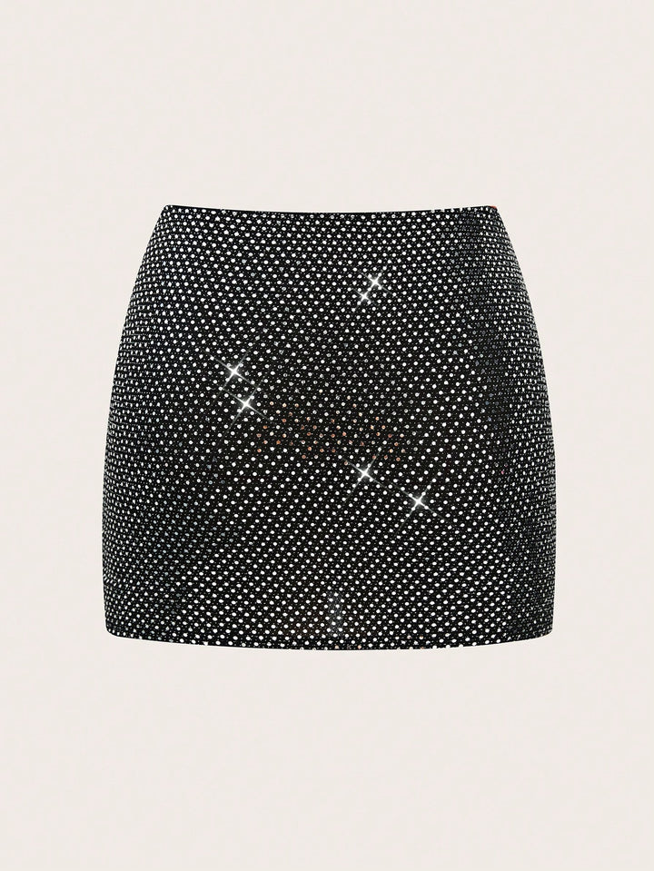 Fustă mini SHEIN, negru