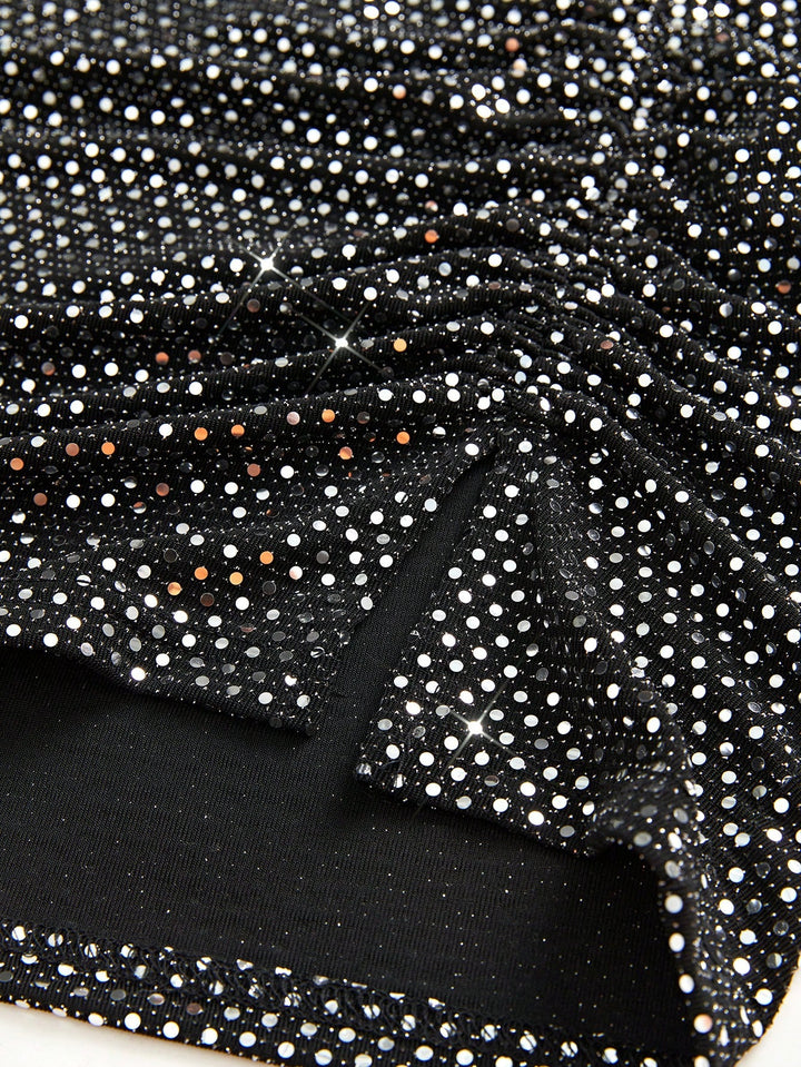 Fustă mini SHEIN, negru