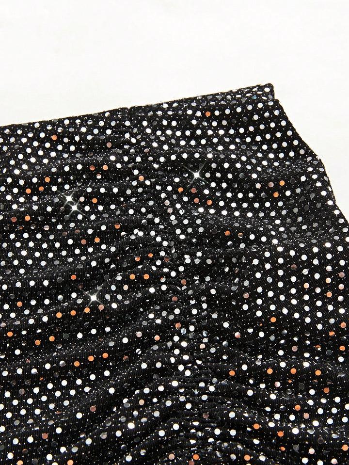 Fustă mini SHEIN, negru