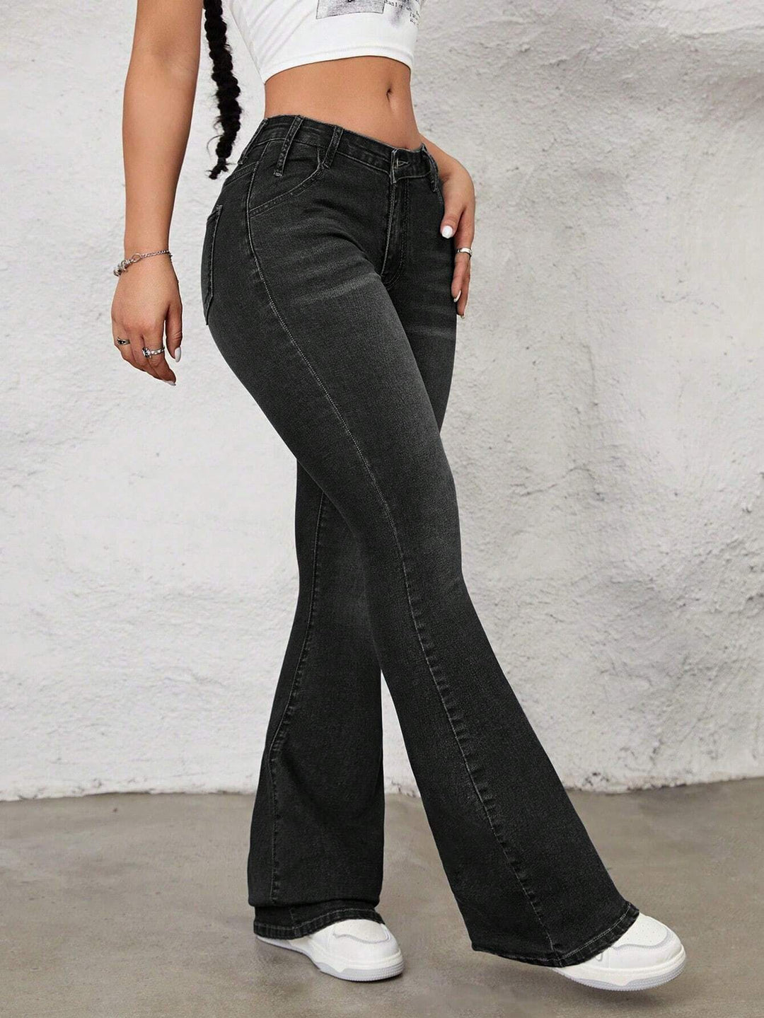 Jeans SHEIN, negru