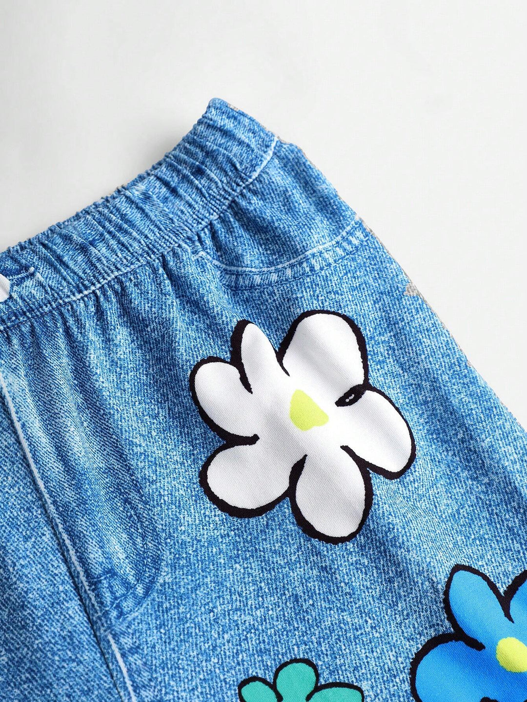 Pantaloni SHEIN, albastru