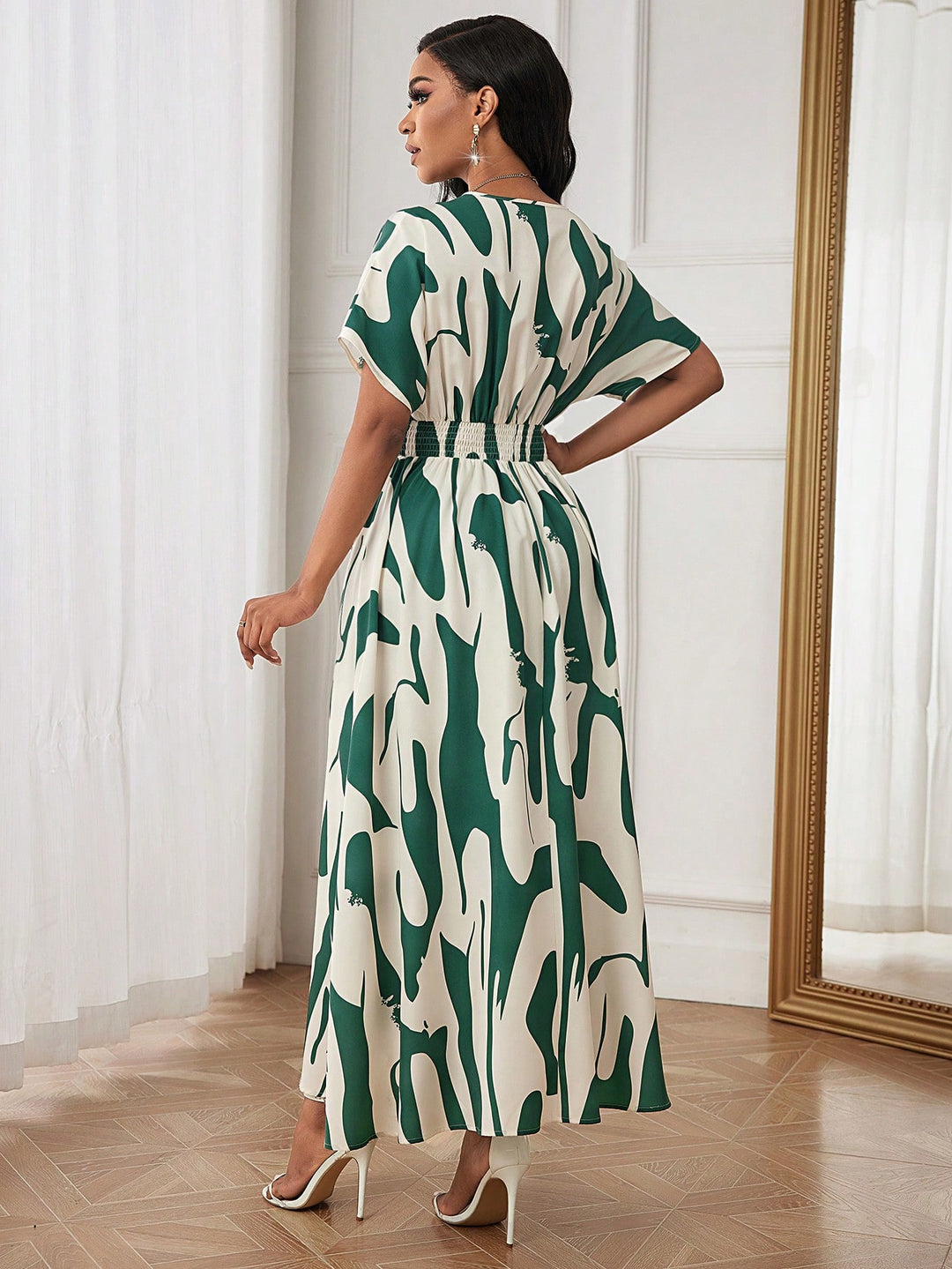 Rochie maxi SHEIN, mix culori