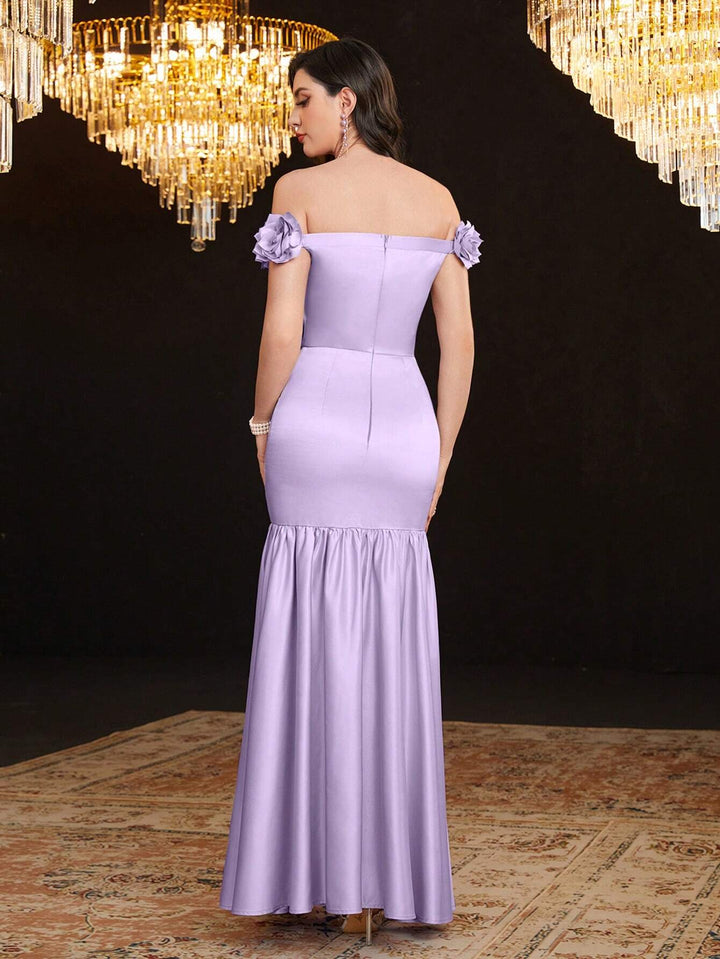 SHEIN maxi ruha, lila