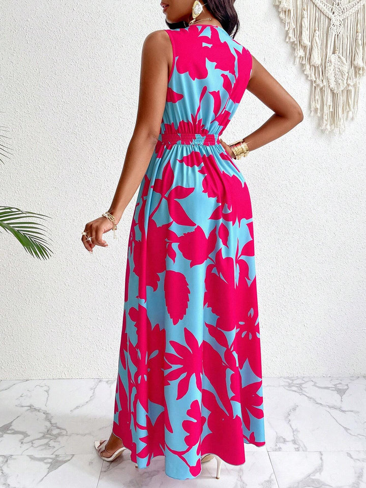 Rochie midi Shein, mix culori