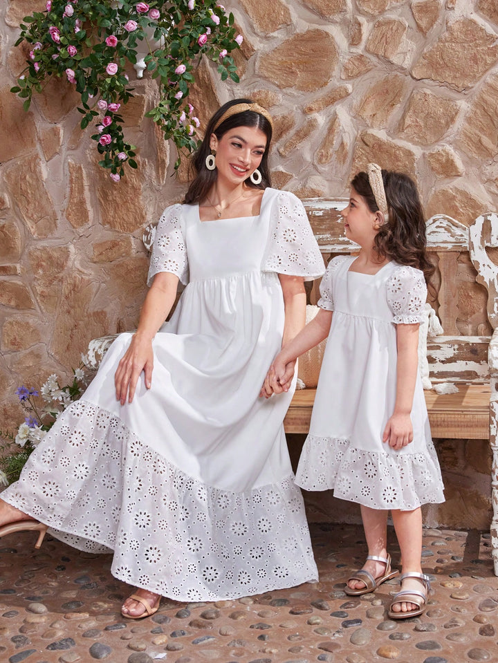 Rochie maxi SHEIN, alb