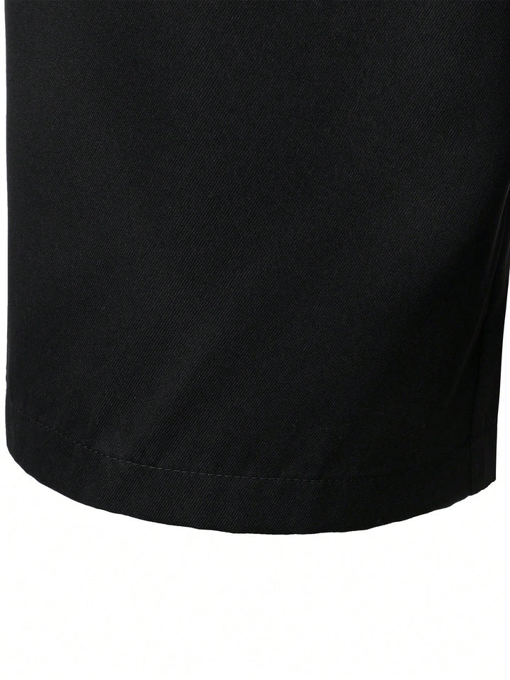 Pantaloni scurți SHEIN, negru