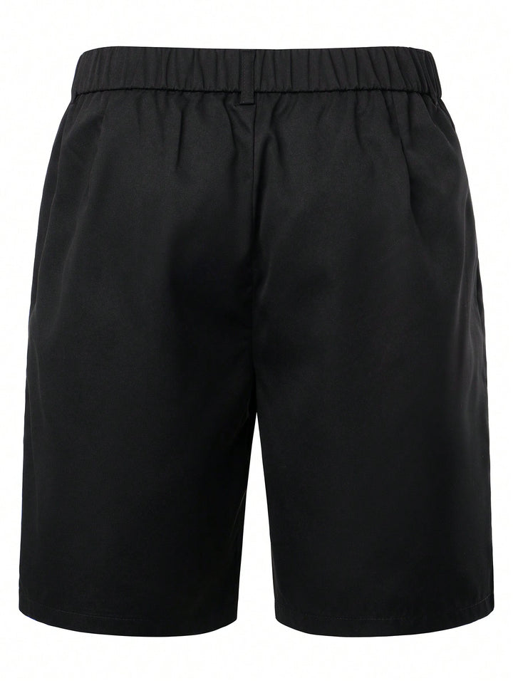 Pantaloni scurți SHEIN, negru