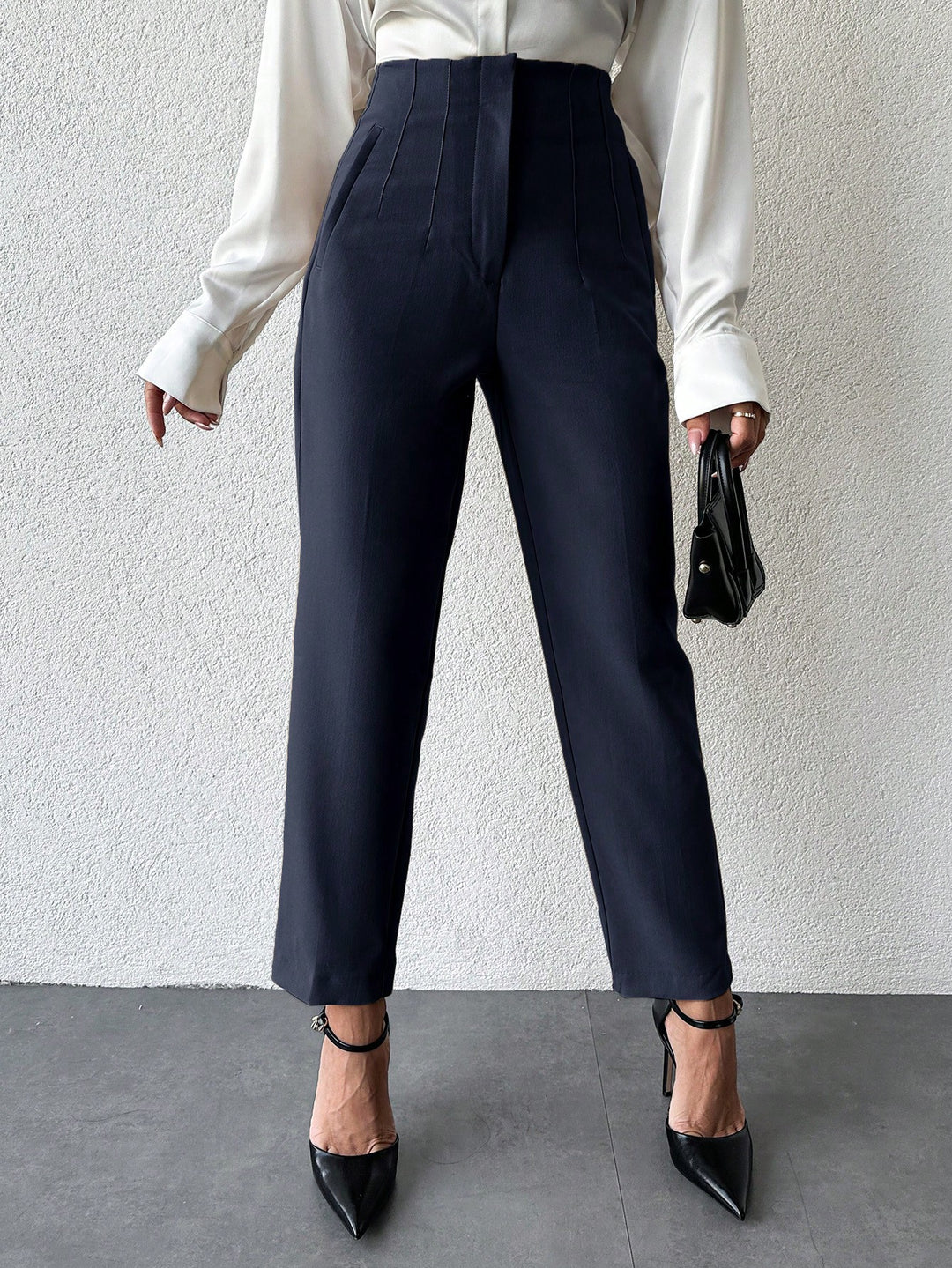 Pantalon SHEIN, albastru
