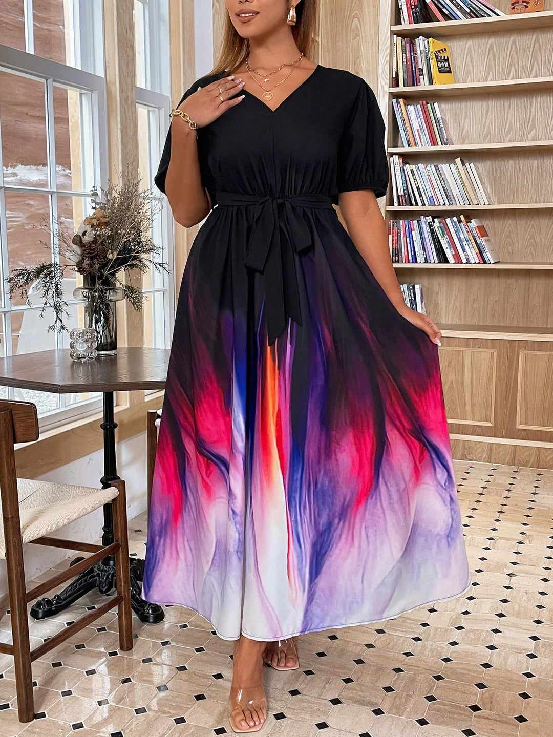 Rochie SHEIN, mix culori