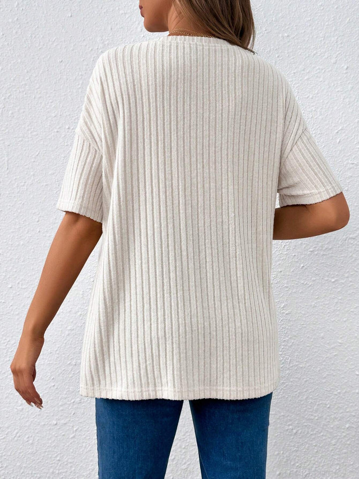 Tricou Shein, crem