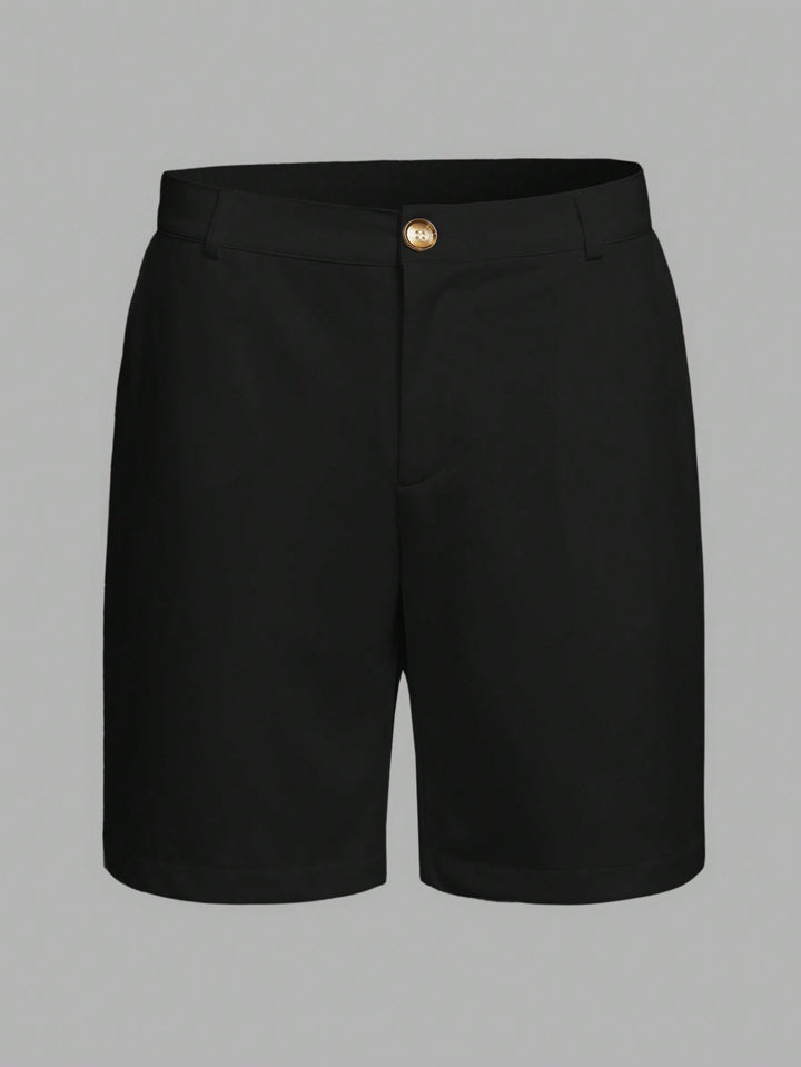 Pantaloni scurți SHEIN, negru