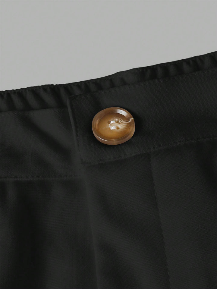 Pantaloni scurți SHEIN, negru