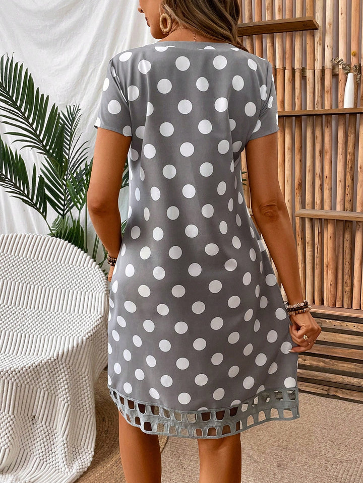 Rochie scurtă SHEIN, gri