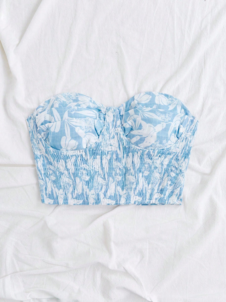 Top SHEIN, albastru