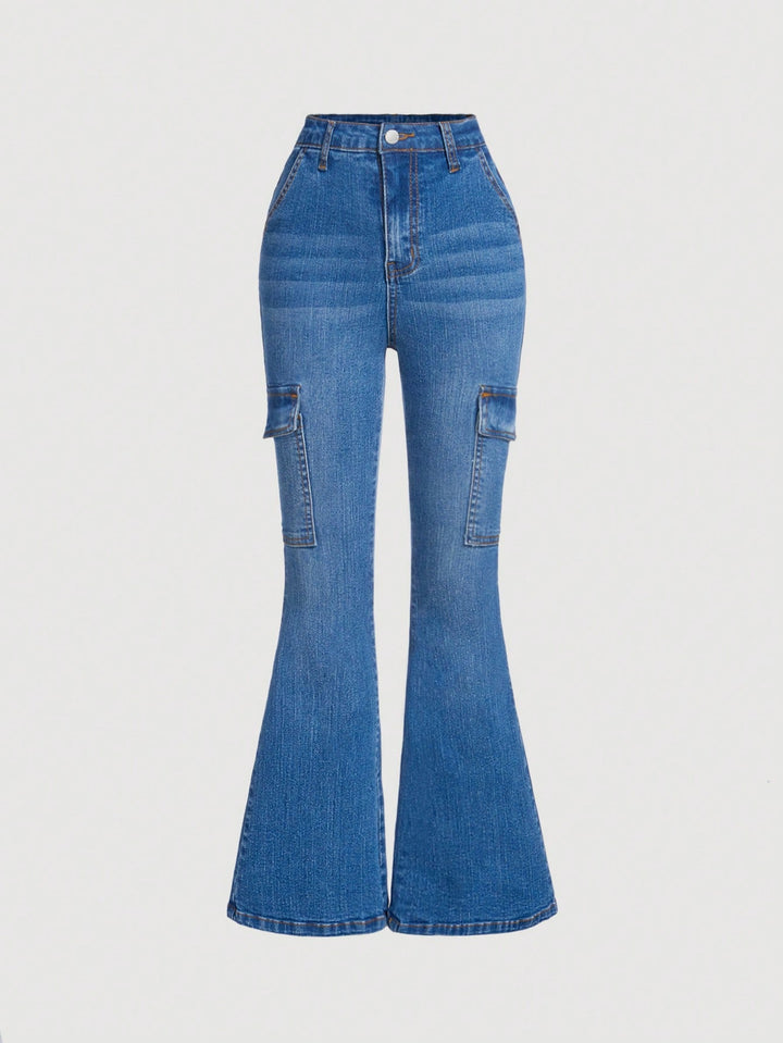 Jeans SHEIN, albastru