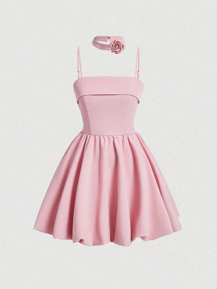 Rochie mini SHEIN, roz