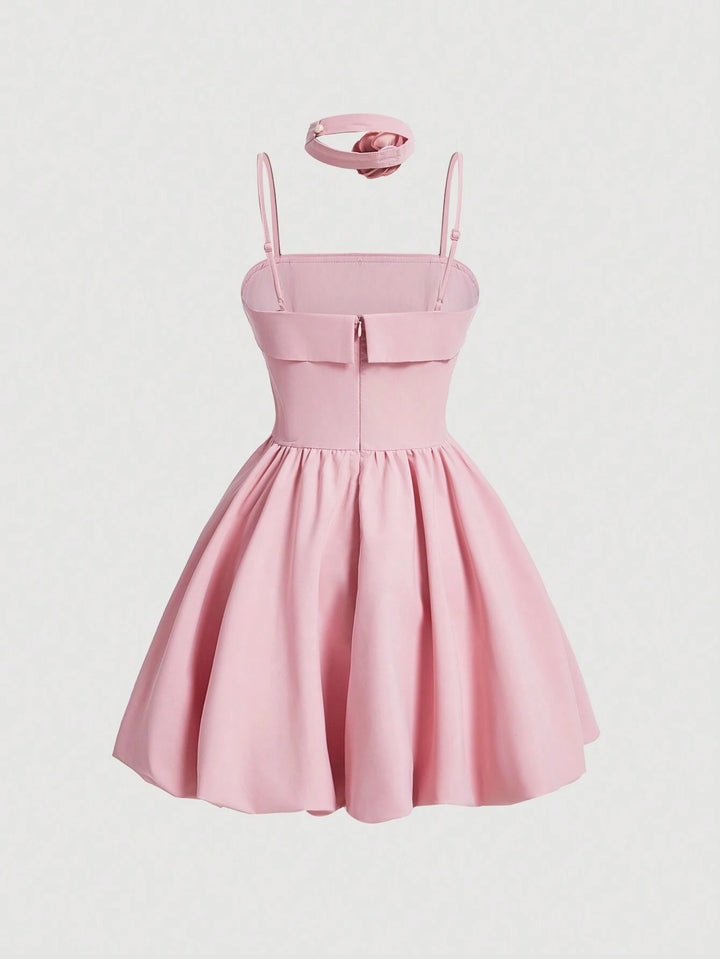 Rochie mini SHEIN, roz