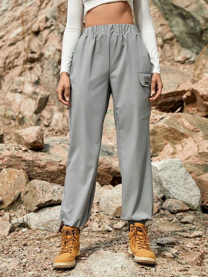 Pantaloni SHEIN, gri