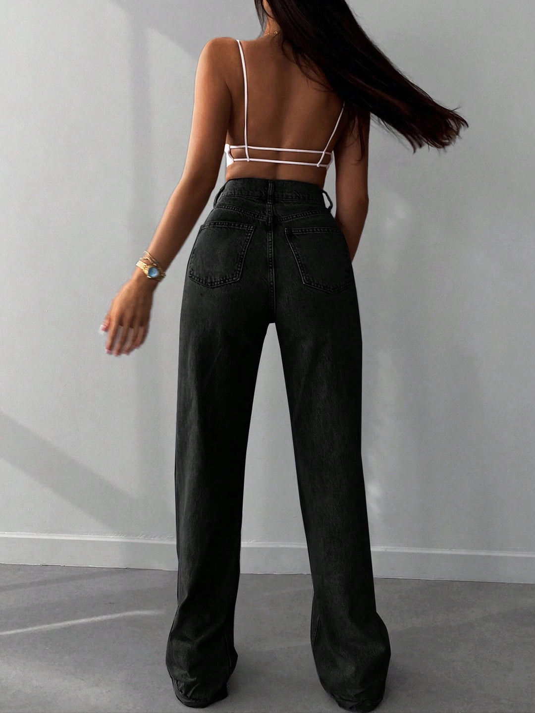Jeans SHEIN, negru