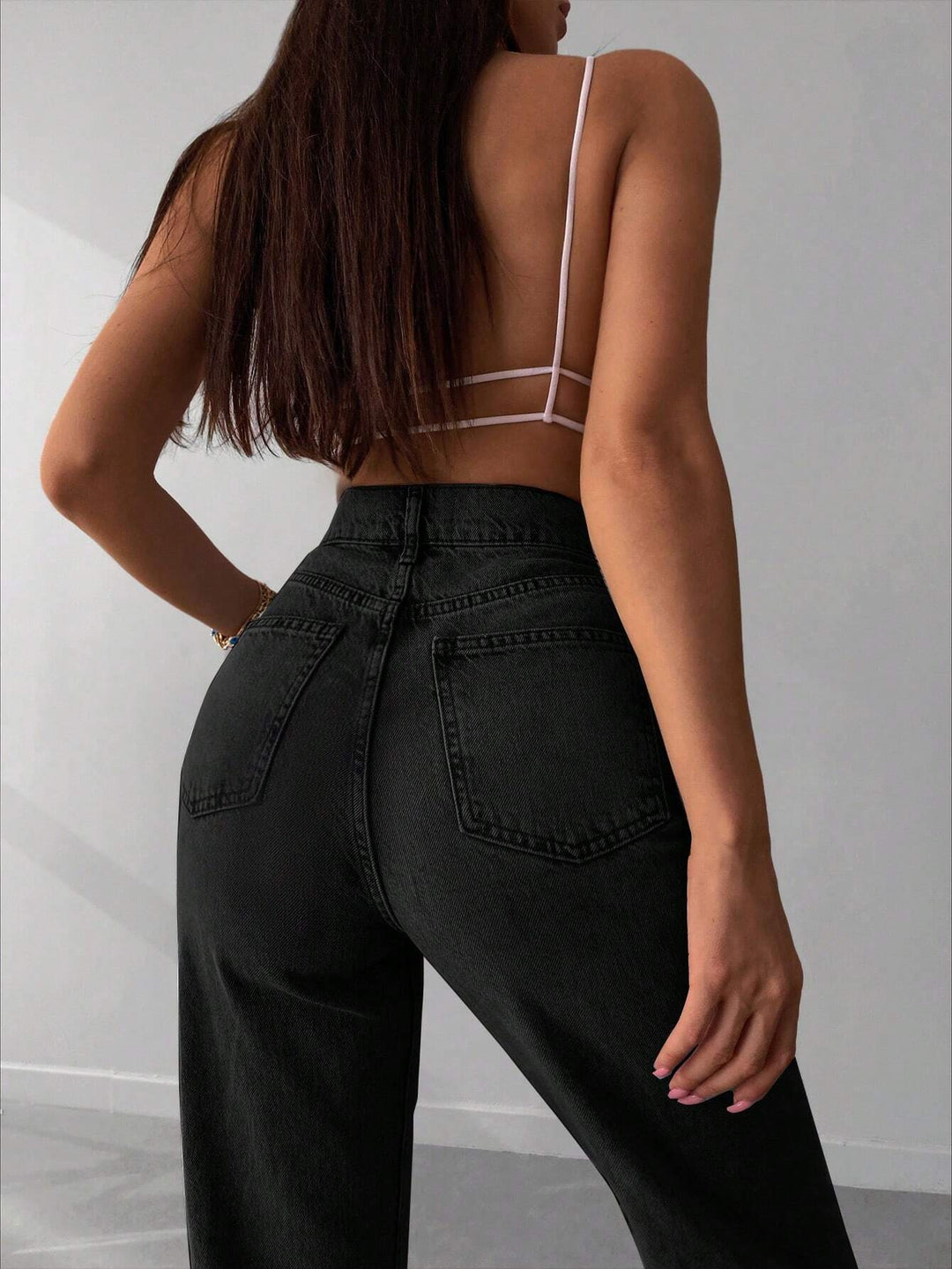 Jeans SHEIN, negru