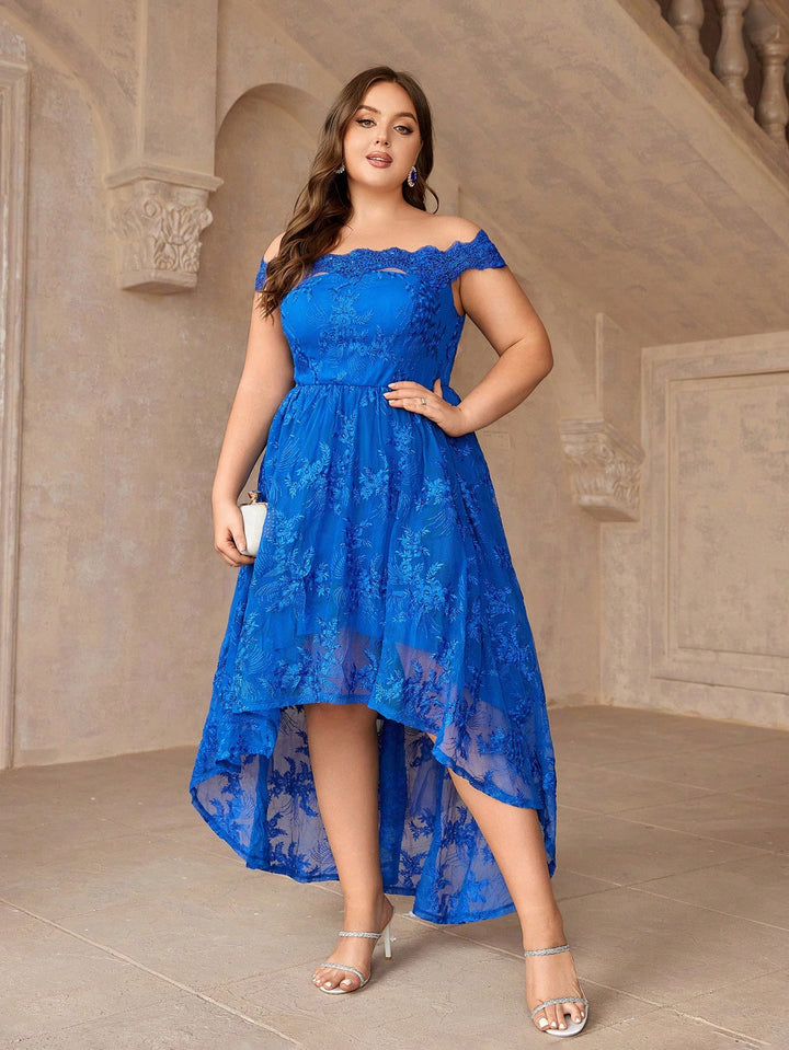 Rochie maxi SHEIN, albastru