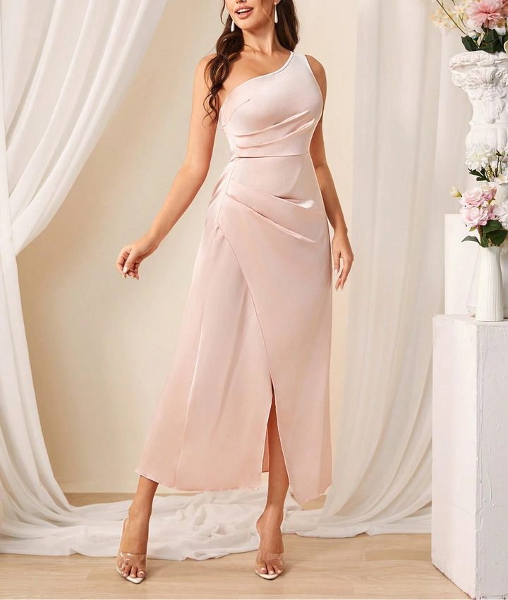 Rochie maxi SHEIN, roz