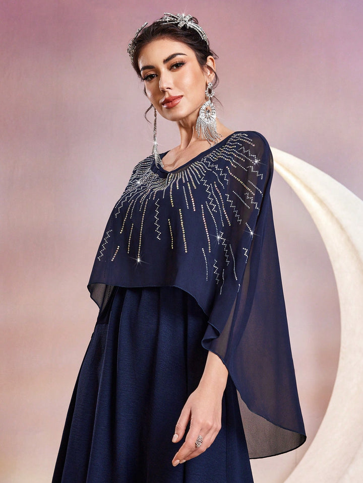 Rochie maxi SHEIN, albastru