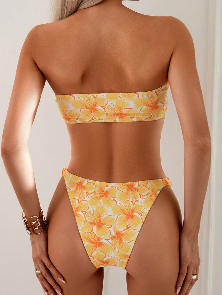 Set bikini SHEIN, mix culori
