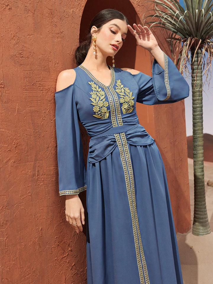 Rochie maxi SHEIN, albastru