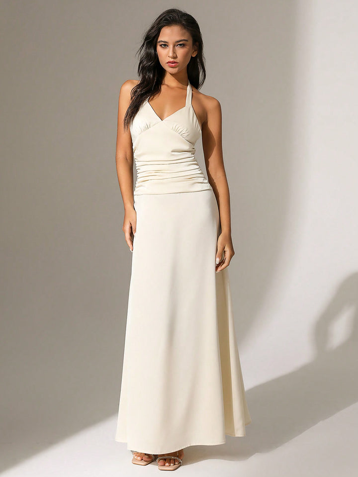Rochie maxi SHEIN, alb