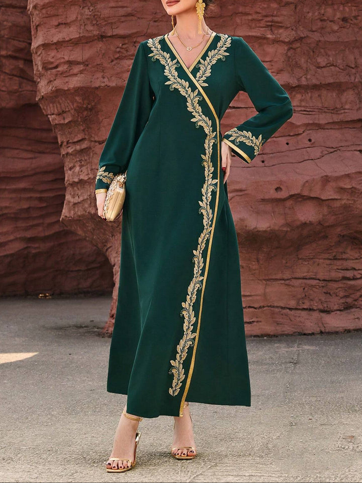 Rochie maxi Shein, verde