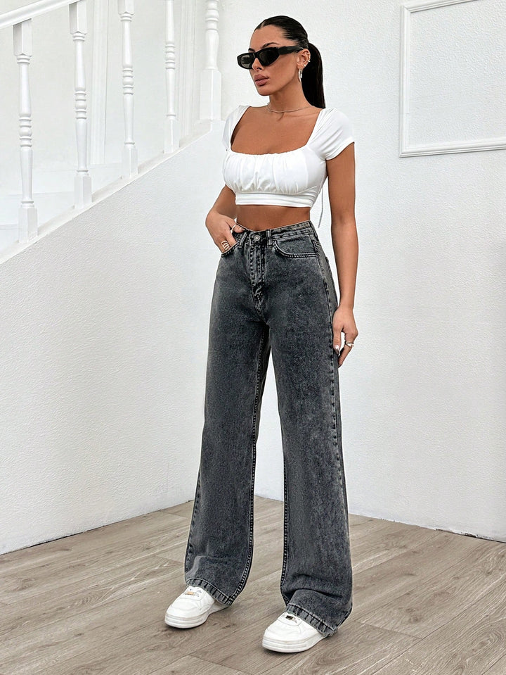 Jeans SHEIN, gri