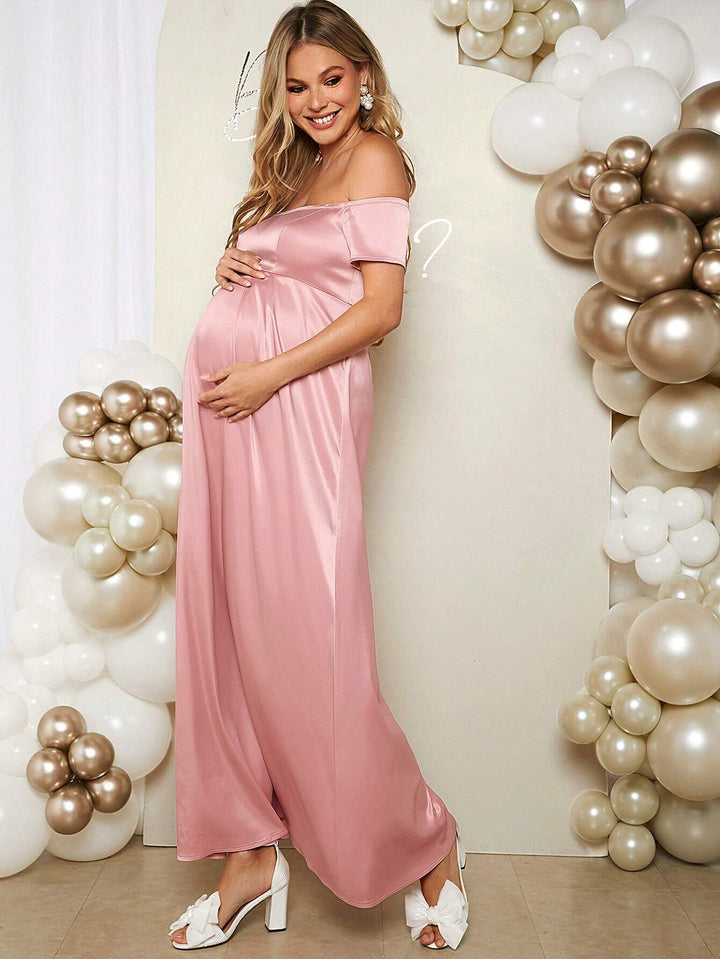 Rochie maxi SHEIN, roz
