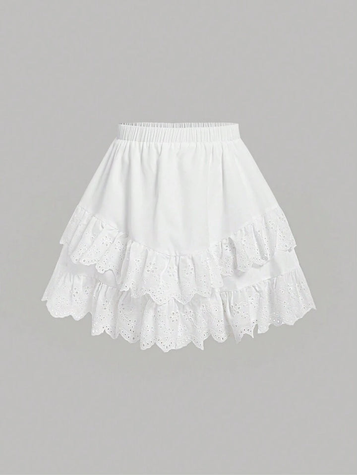 Fustă mini SHEIN, alb