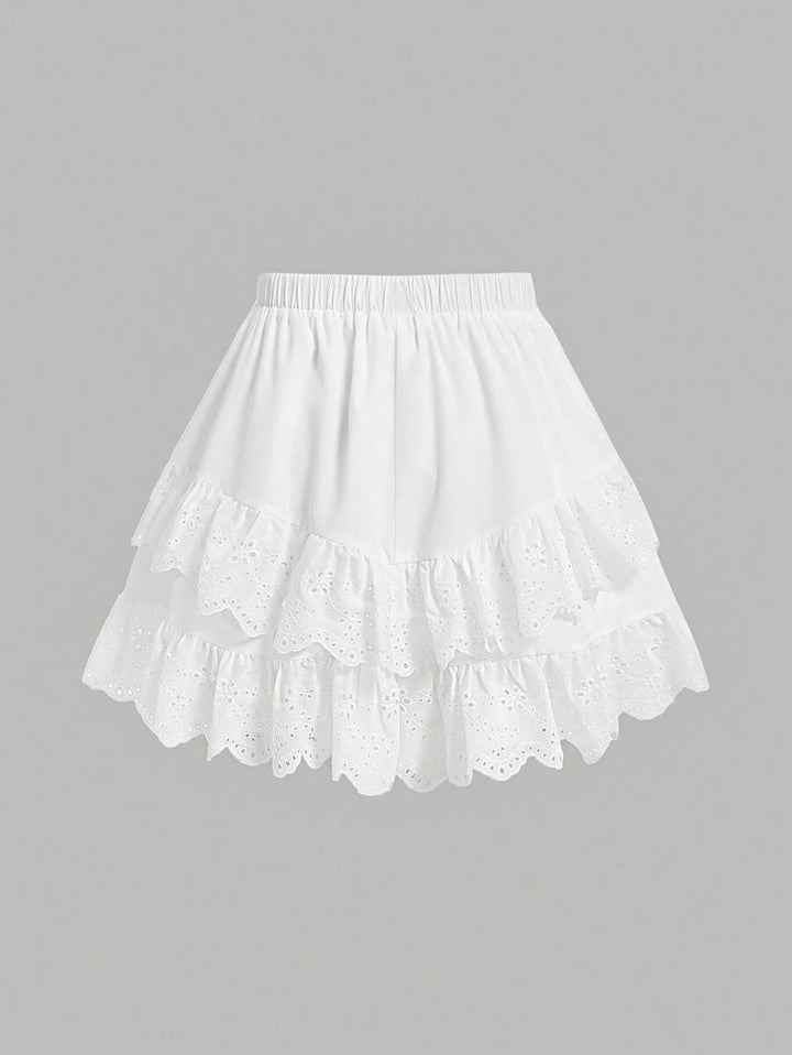 Fustă mini SHEIN, alb