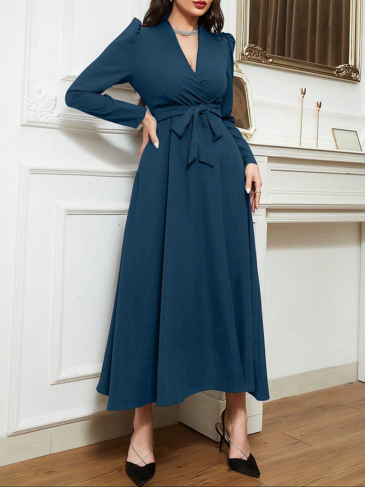 Rochie maxi SHEIN, albastru