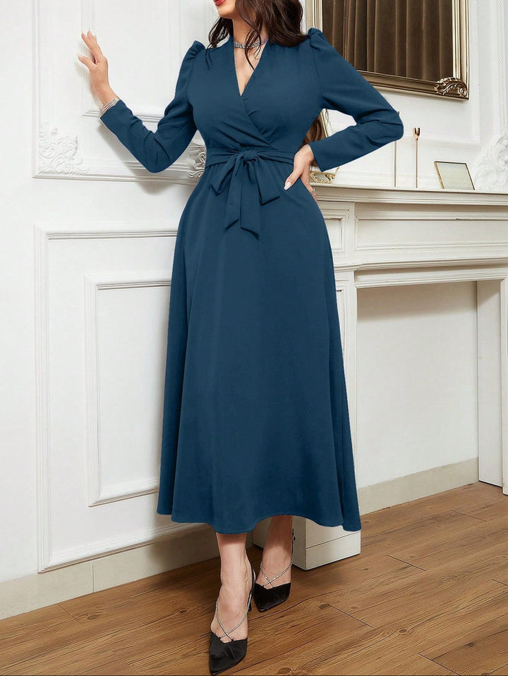 Rochie maxi SHEIN, albastru