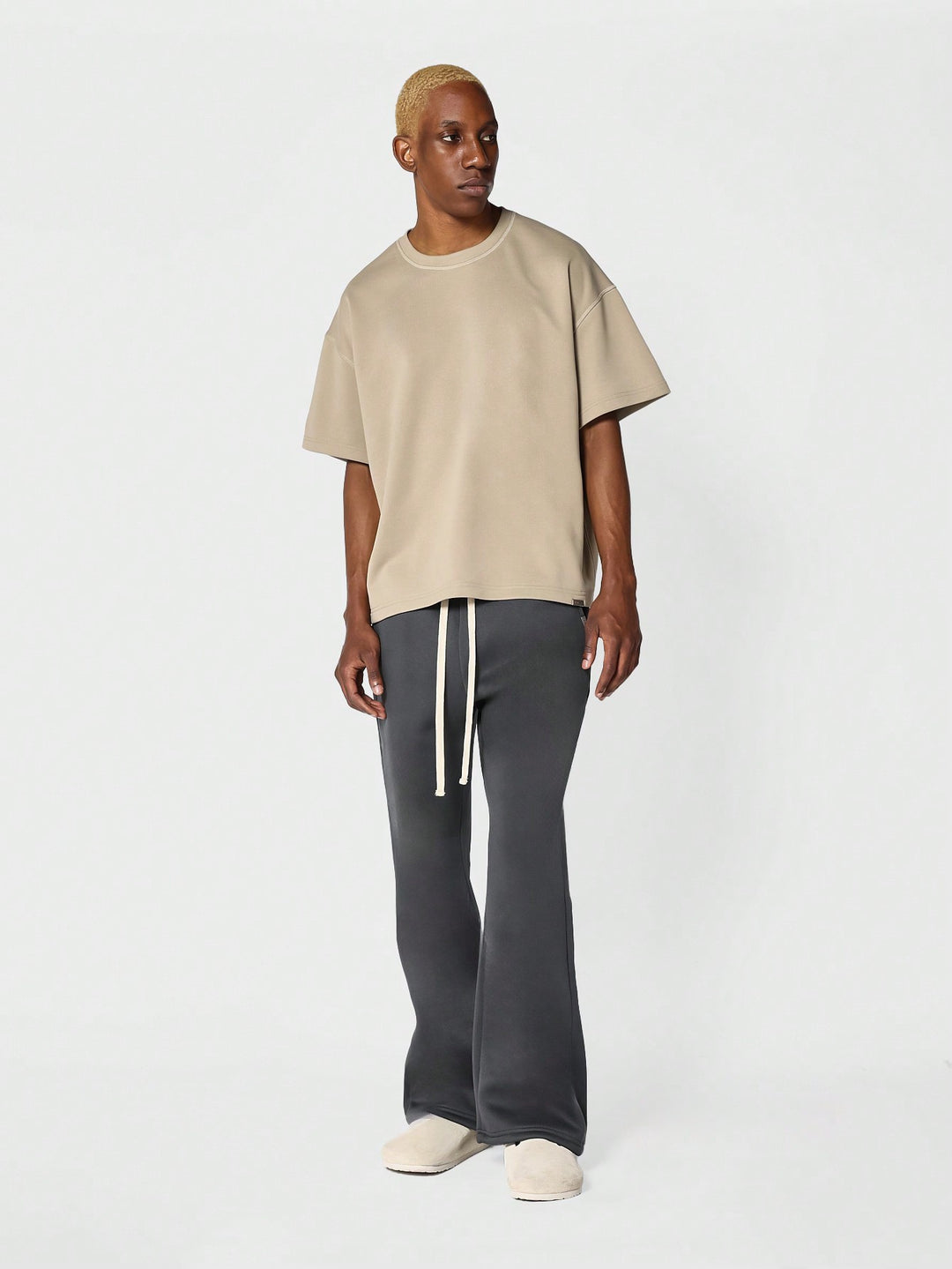 Pantaloni Shein, Gri