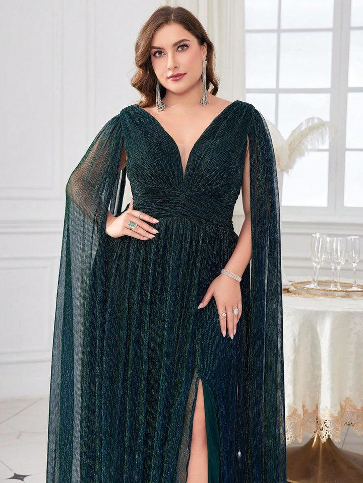 Rochie maxi SHEIN, verde