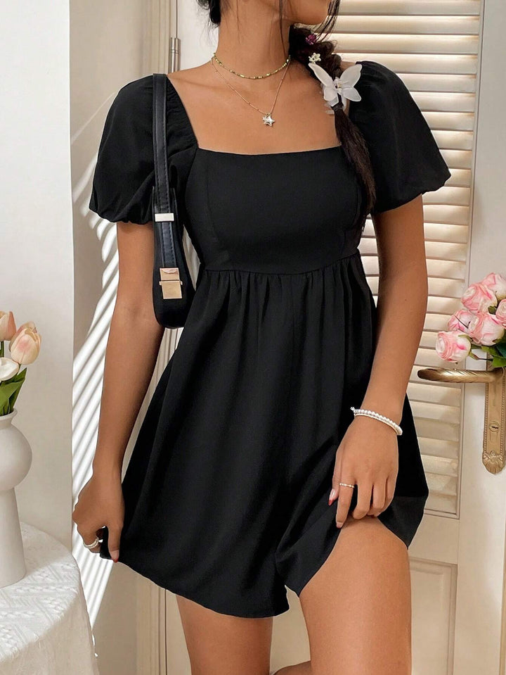 SHEIN rövid overall, fekete